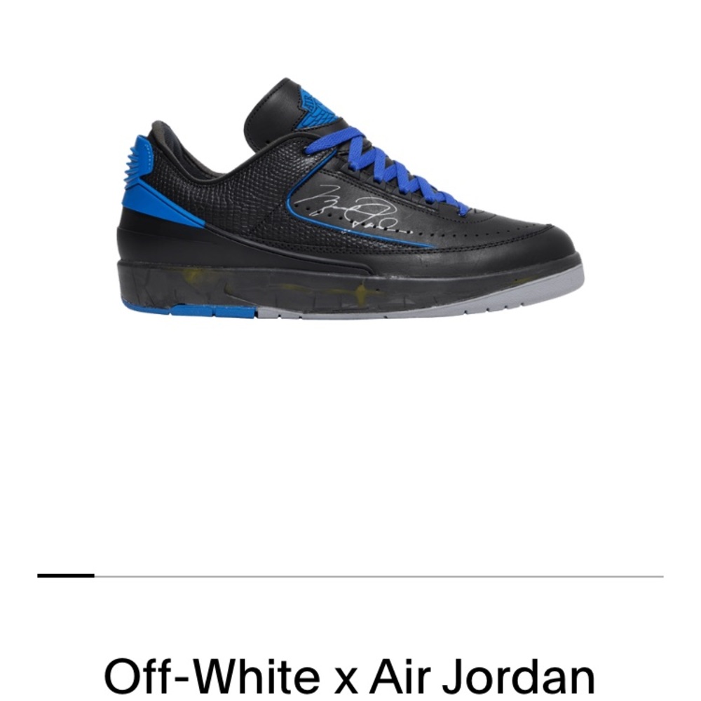 Off white jordan 2 low
